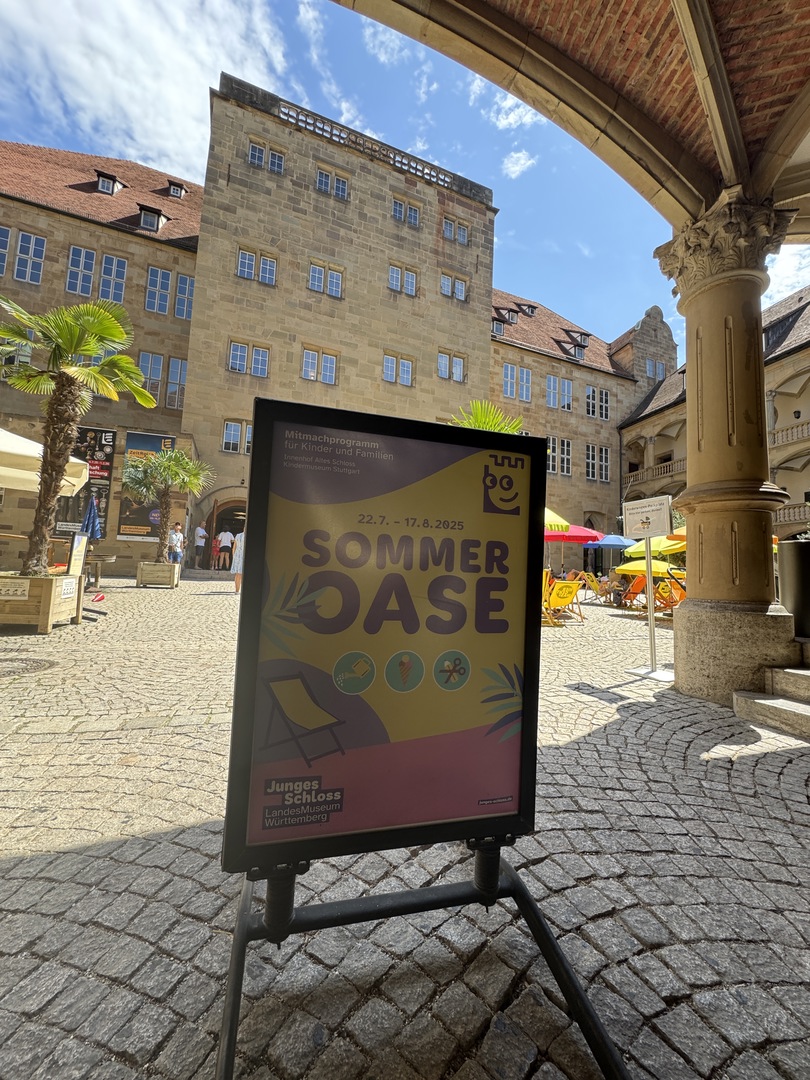 Sommeroase im Jungen Schloss Stuttgart - Galeriebild 1
