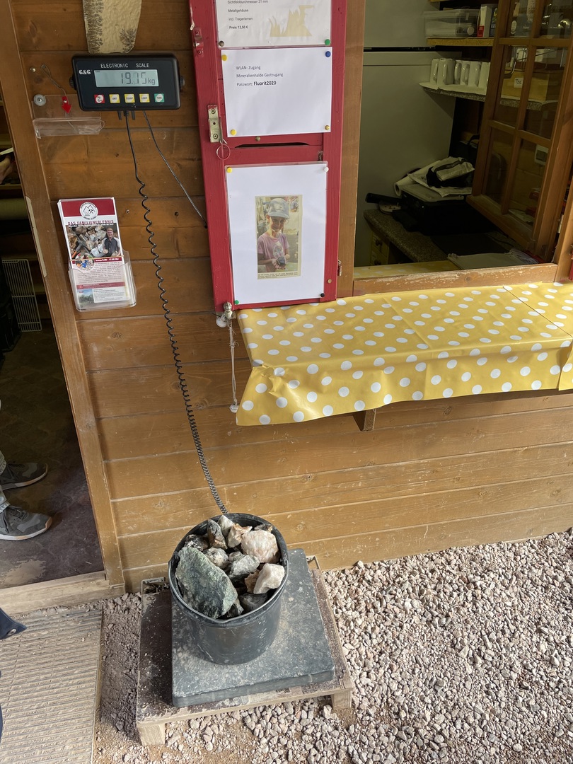 Mineralienhalde Grube Clara Wolfach  - Galeriebild 1
