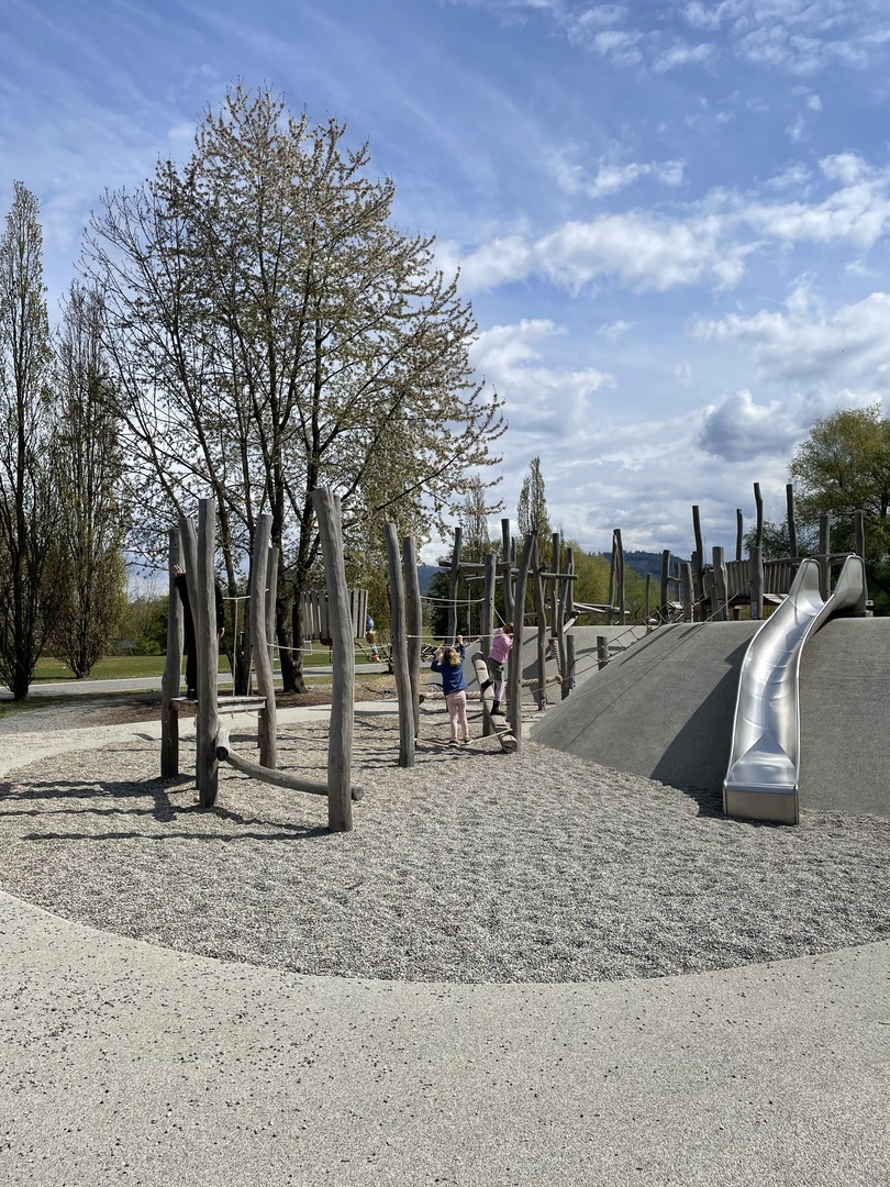 Gifiz-See Offenburg mit Tiergehege un Wasserspielplatz - Galeriebild 8